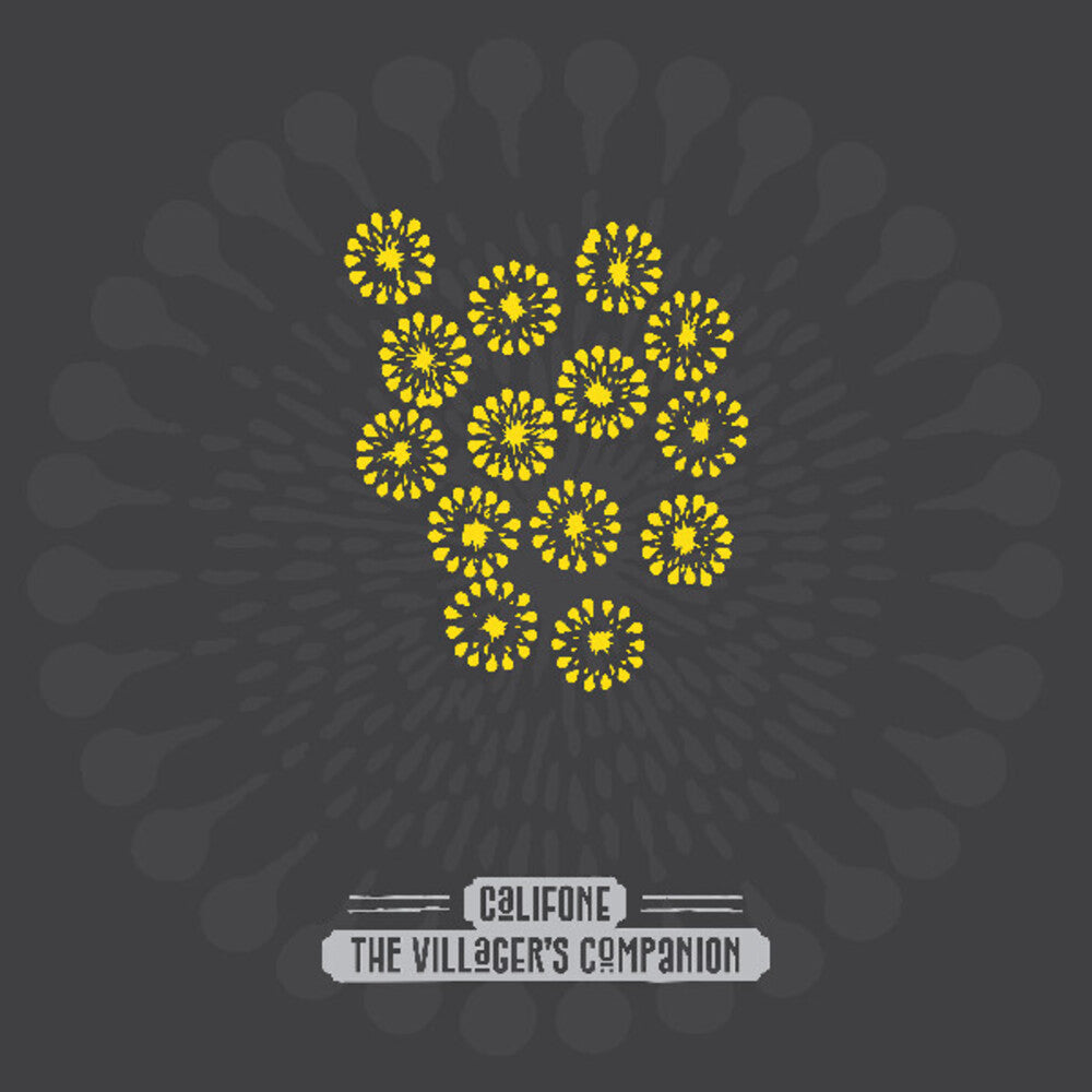 the album cover for Califone - Villager's Companion [Indie Exclusive Firework Shimmer LP]