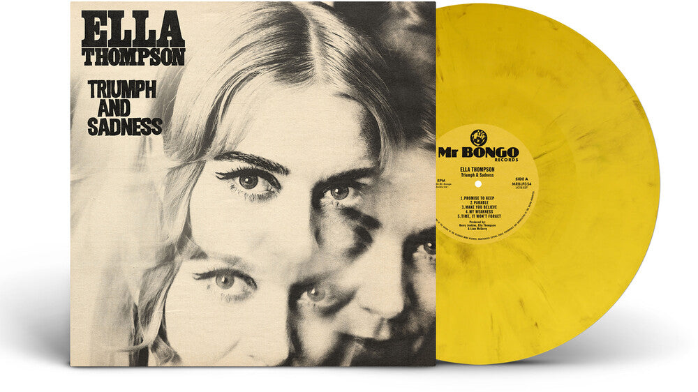 the album cover for Ella Thompson - Triumph and Sadness [Indie Exclusive Yellow]