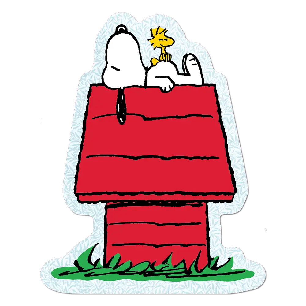Snoopy's Doghouse - Die-Cut Sticker