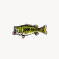 Freshwater Fish Vinyl Stickers - Three Pack