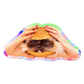 Holographic Catburger by Toiletpaper - Die-Cut Sticker