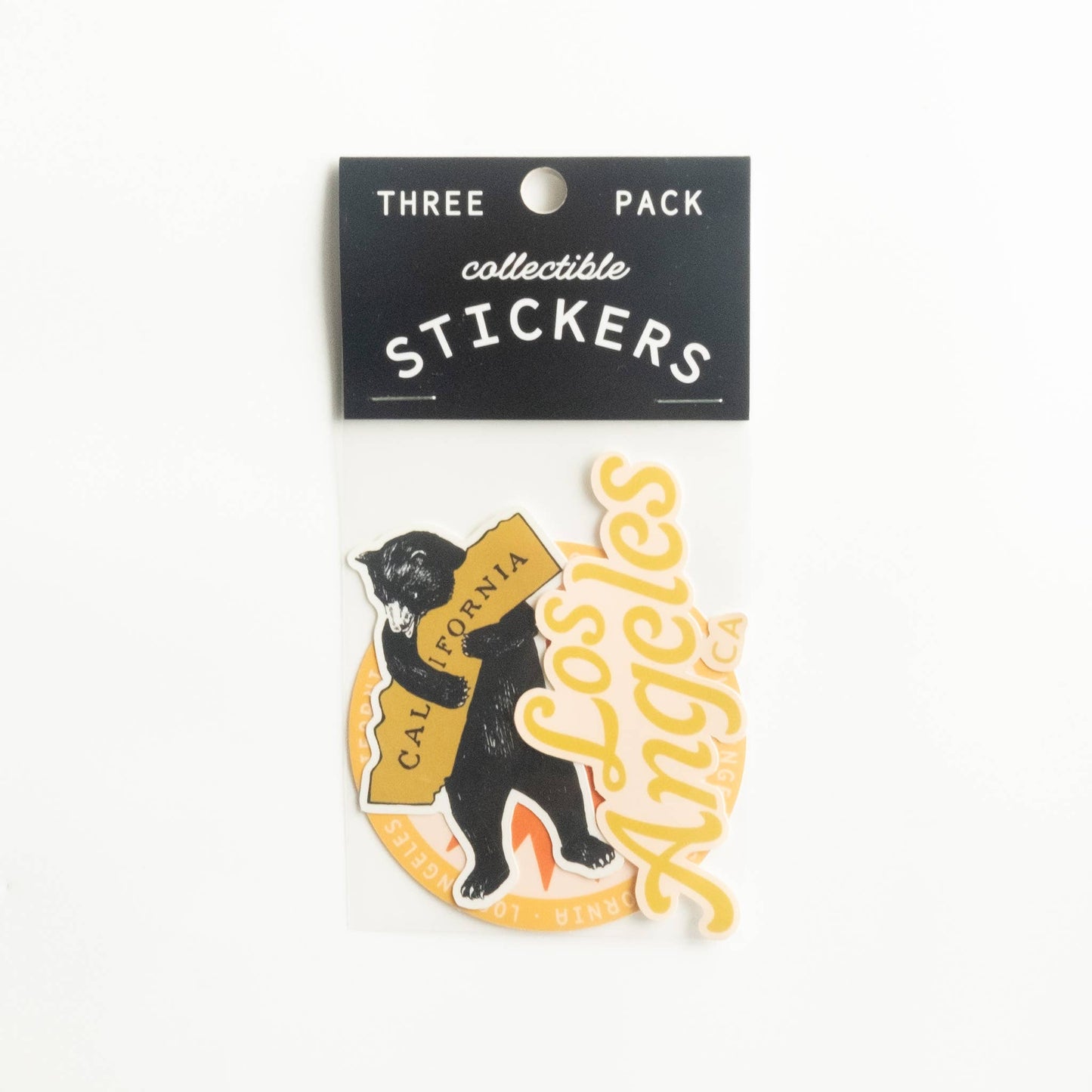 Los Angeles, California Vinyl Sticker Three-Pack