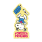 Forever Young By Peanuts - Die-Cut Sticker
