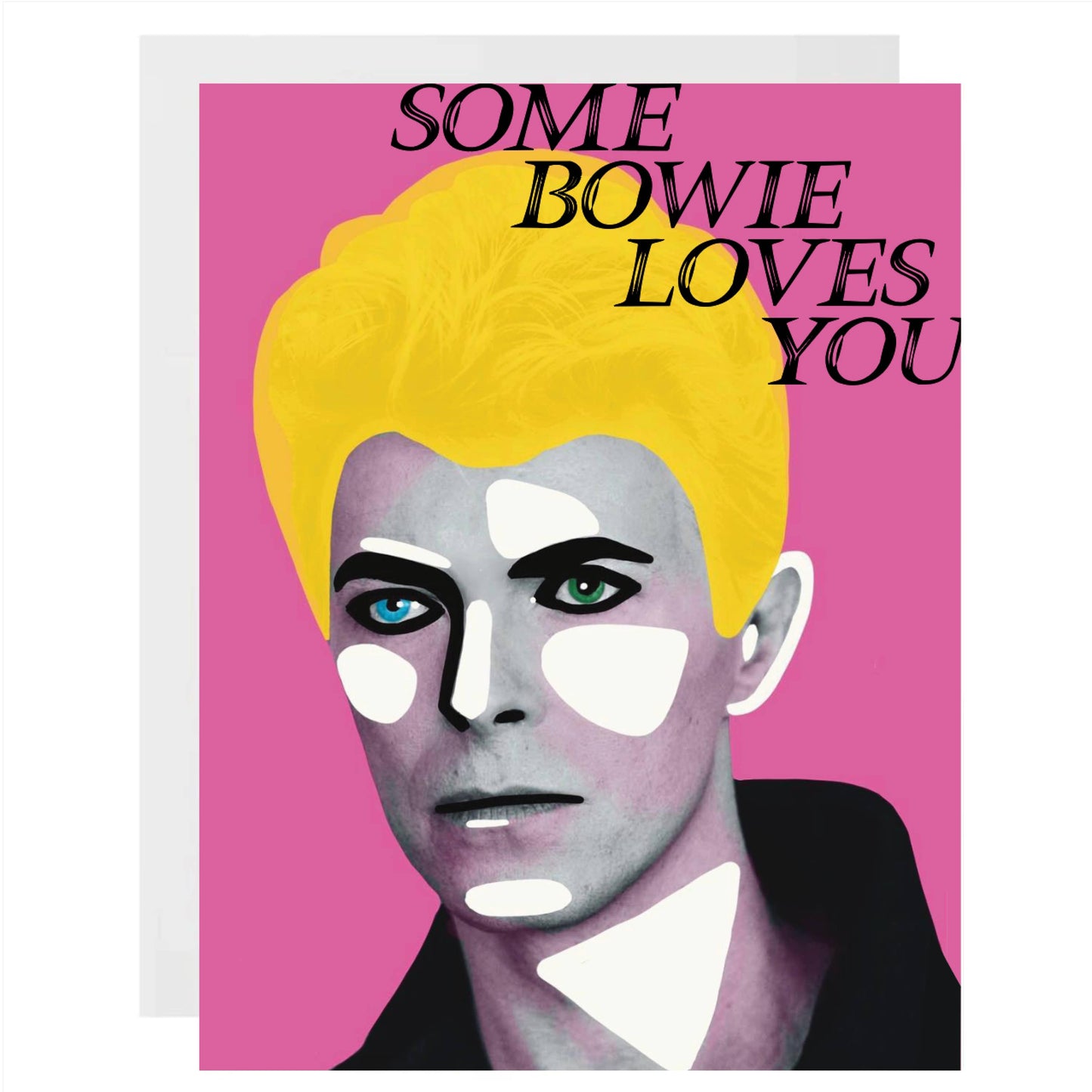Some Bowie Loves You / David Bowie Birthday Card Music Art