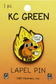 Kc Green - "This Is Fine" Question Hound Meme - Enamel Pin