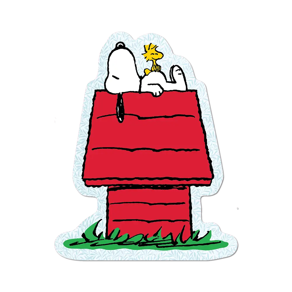 Snoopy's Doghouse - Die-Cut Sticker
