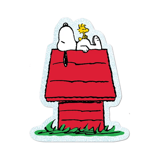 Snoopy's Doghouse - Die-Cut Sticker