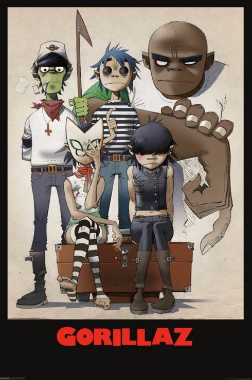 Gorillaz - 24x36 Poster