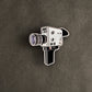 Retro Super 8 Camera Enamel Pin