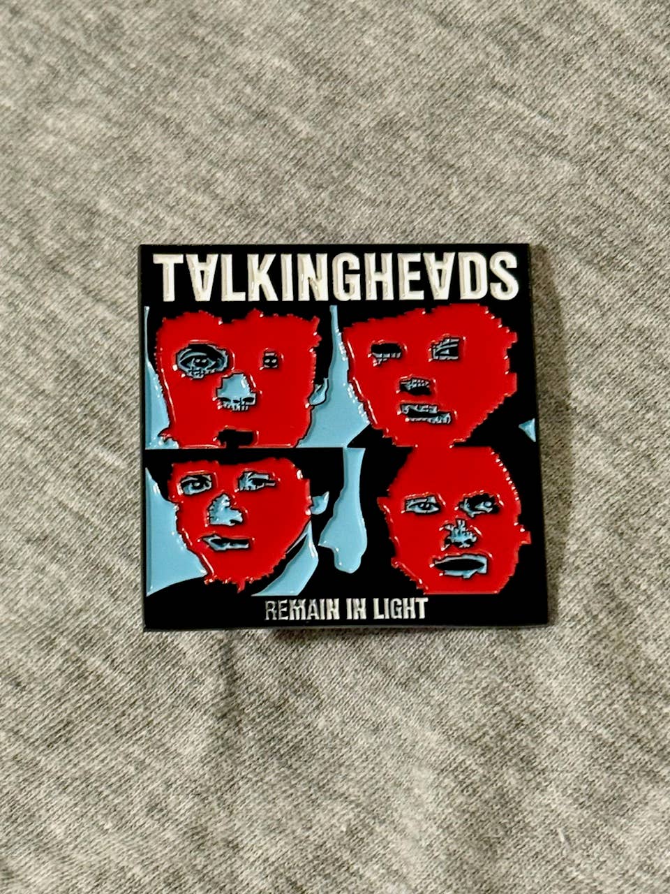 Talking Heads Remain In Light - Enamel Pin