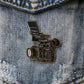 Documentary Camera Enamel Pin