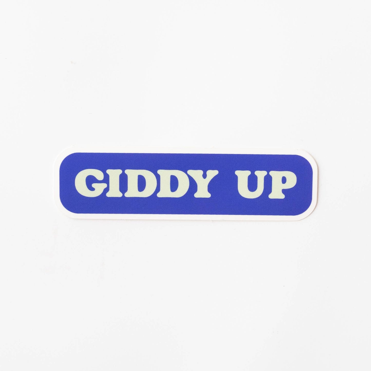 Giddy Up Vinyl Sticker Three-Pack - Cowgirl Theme