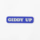 Giddy Up Vinyl Sticker Three-Pack - Cowgirl Theme