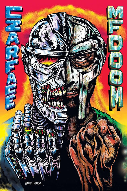 MF DOOM Czarface Meets Metal Face Poster 24x36