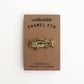 Largemouth Bass - Metallic Gold Enamel Pin