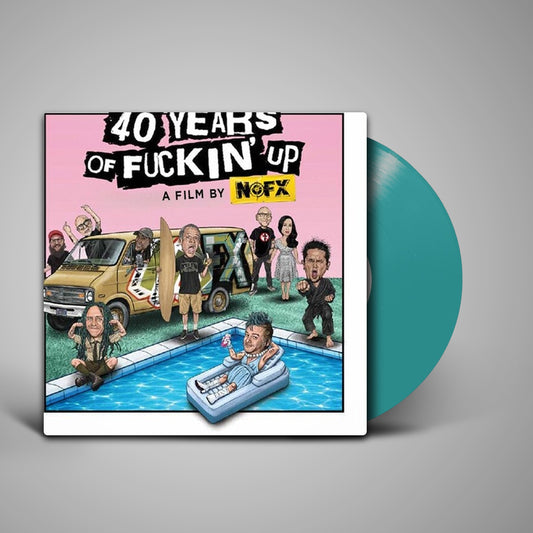 NOFX / Fat Mike - 40 Years of Fuckin' Up: Soundtrack + Score (Turquoise) (LP)