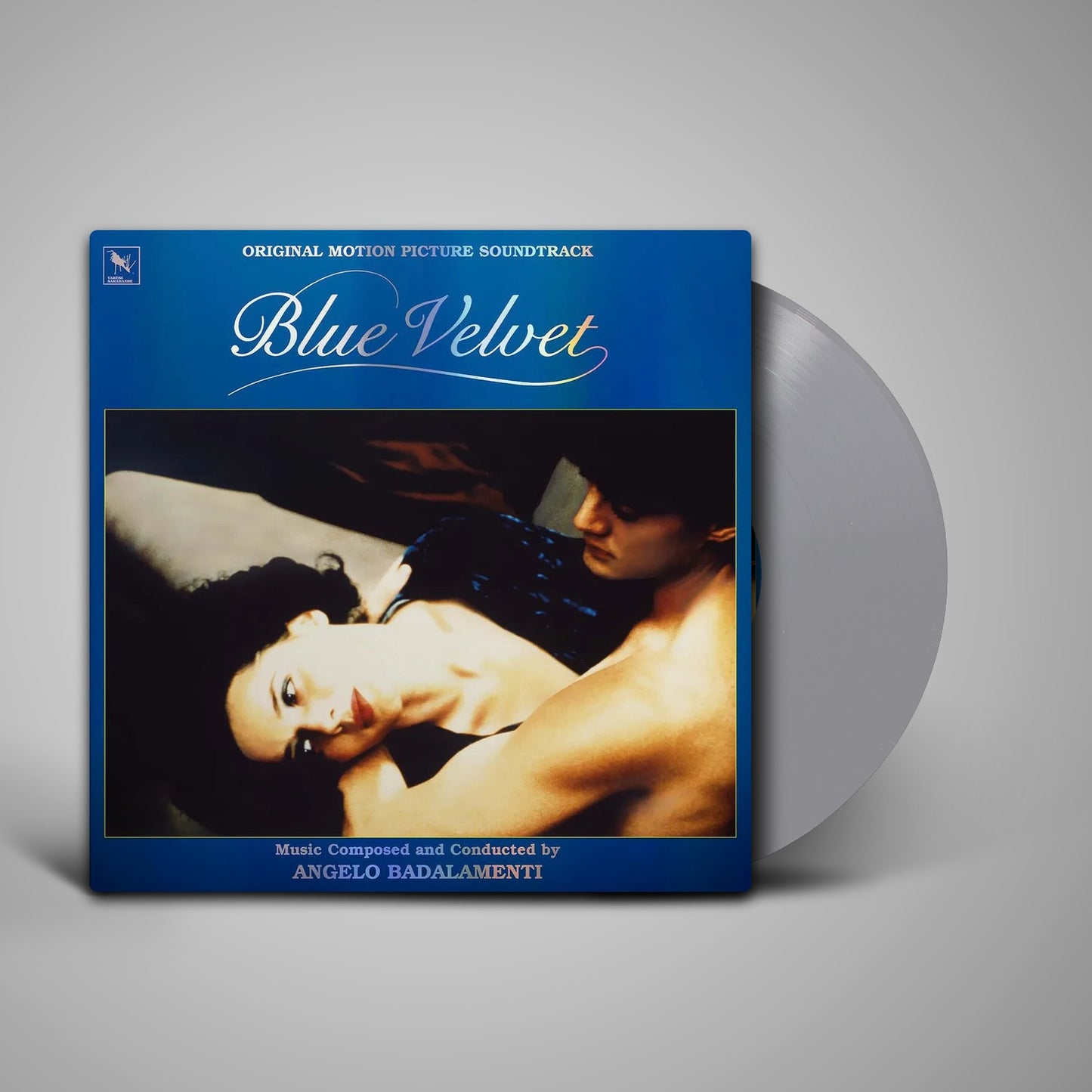 Angelo Badalamenti - Blue Velvet Original Motion Picture Soundtrack - 40th Anniversary (Indie Exclusive Silver + collectible rainbow foil jacket) (LP)