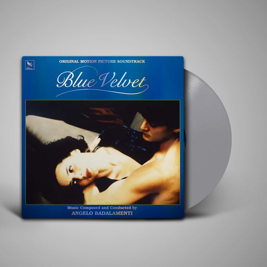 Angelo Badalamenti - Blue Velvet Original Motion Picture Soundtrack - 40th Anniversary (Indie Exclusive Silver + collectible rainbow foil jacket) (LP)