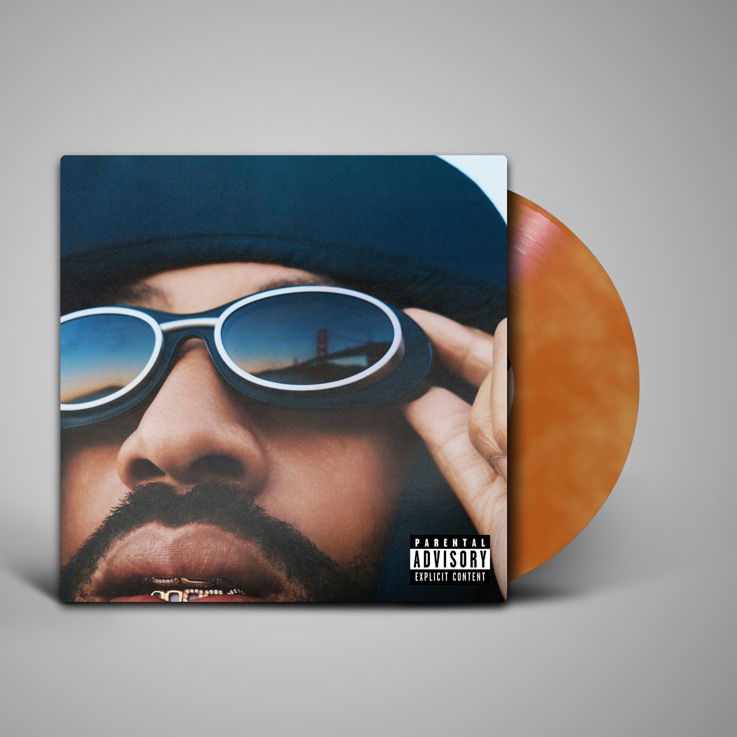 Larry June - Who Coppin (Indie Exclusive Clear & Orange Splatter) (LP)