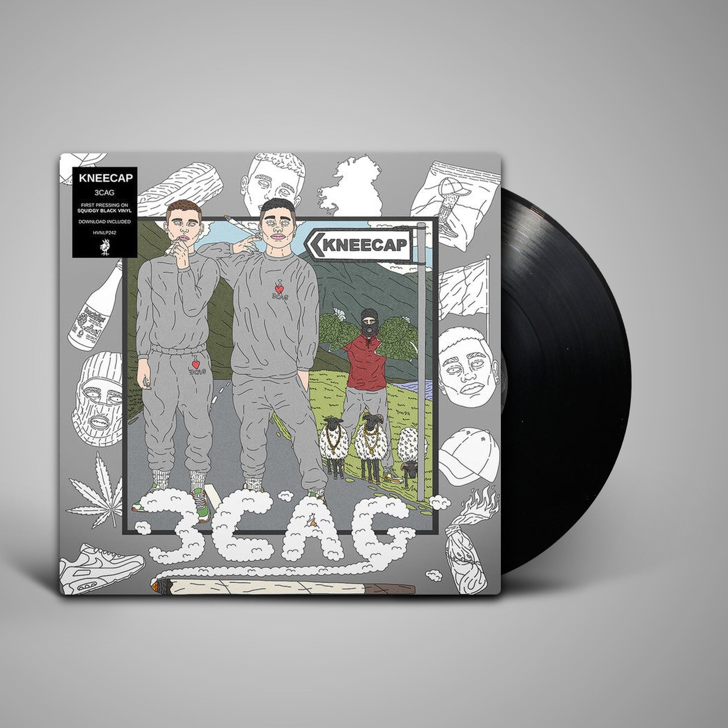 Kneecap - 3cag (LP)
