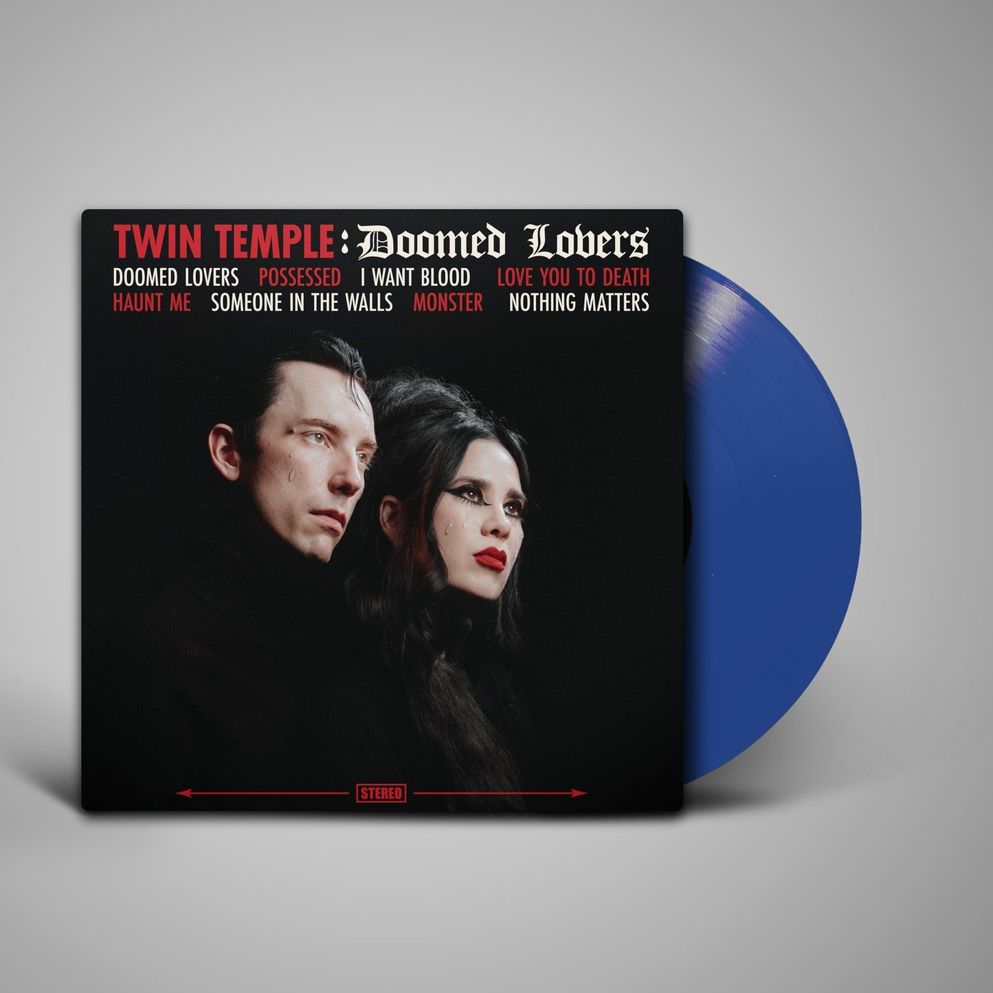 Twin Temple - Doomed Lovers (Indie Exclusive Crying Translucent Blue) (LP)