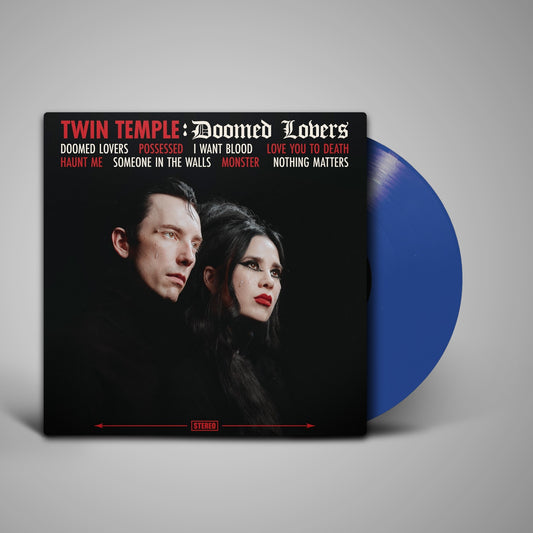Twin Temple - Doomed Lovers (Indie Exclusive Crying Translucent Blue) (LP)