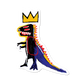Pez Dispenser by Basquiat (Back to School) - Die-Cut Sticker