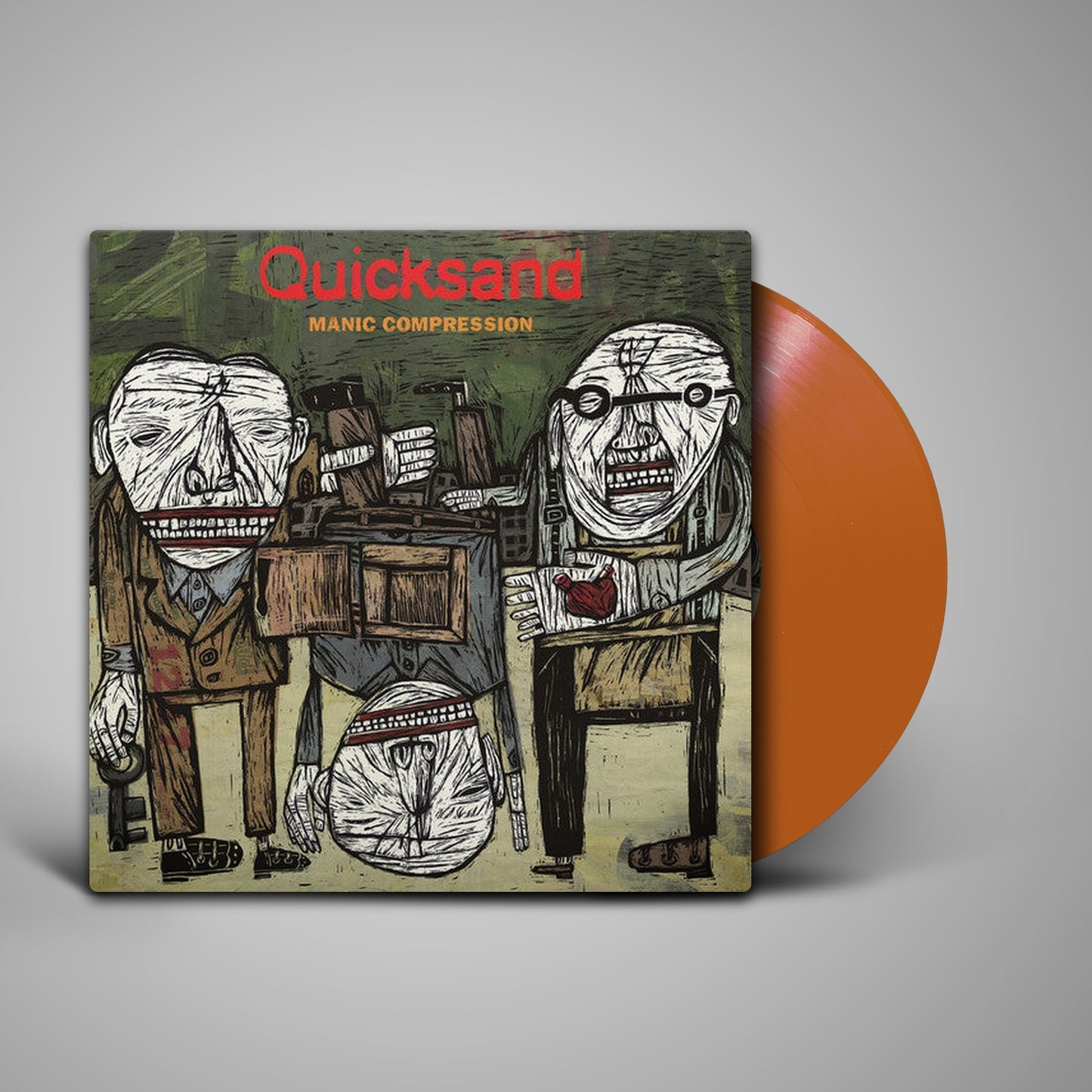 Quicksand - Manic Compression (Orange) (LP)