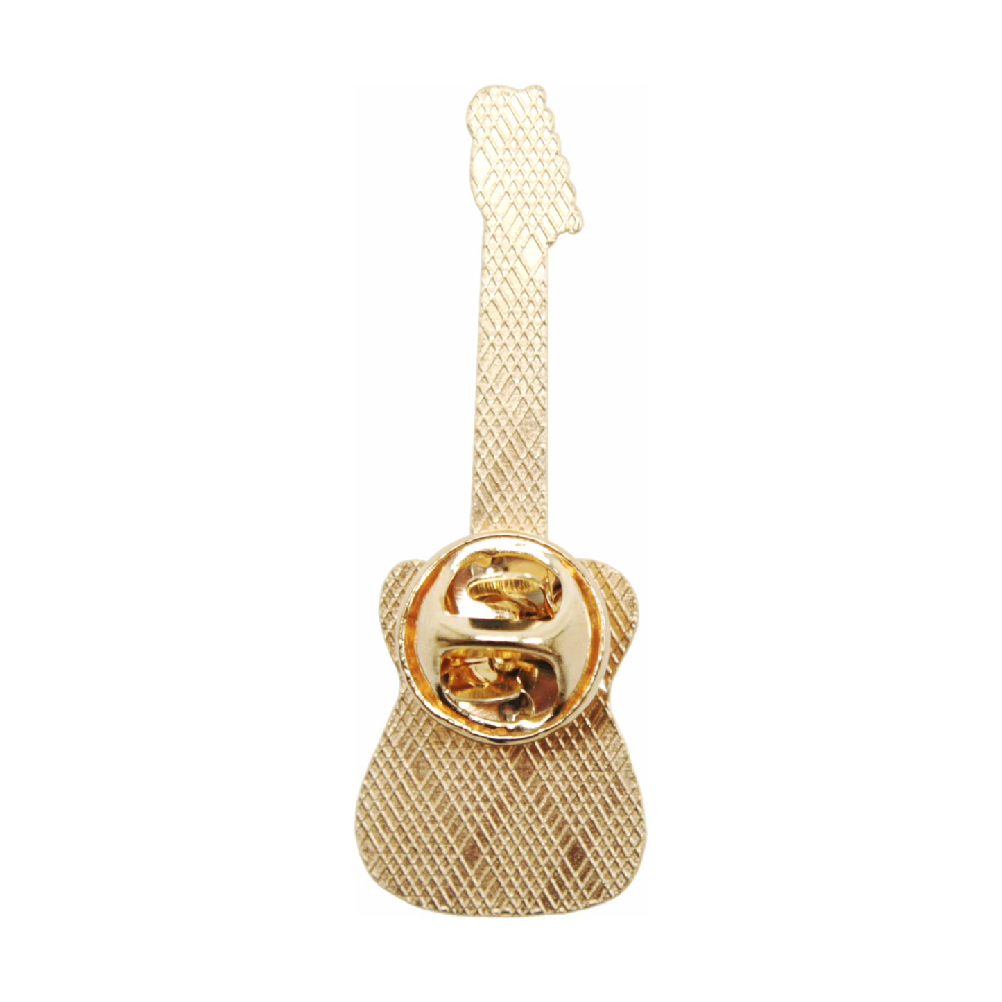 Guitar - Yellow, Gold And Black - Enamel Pin
