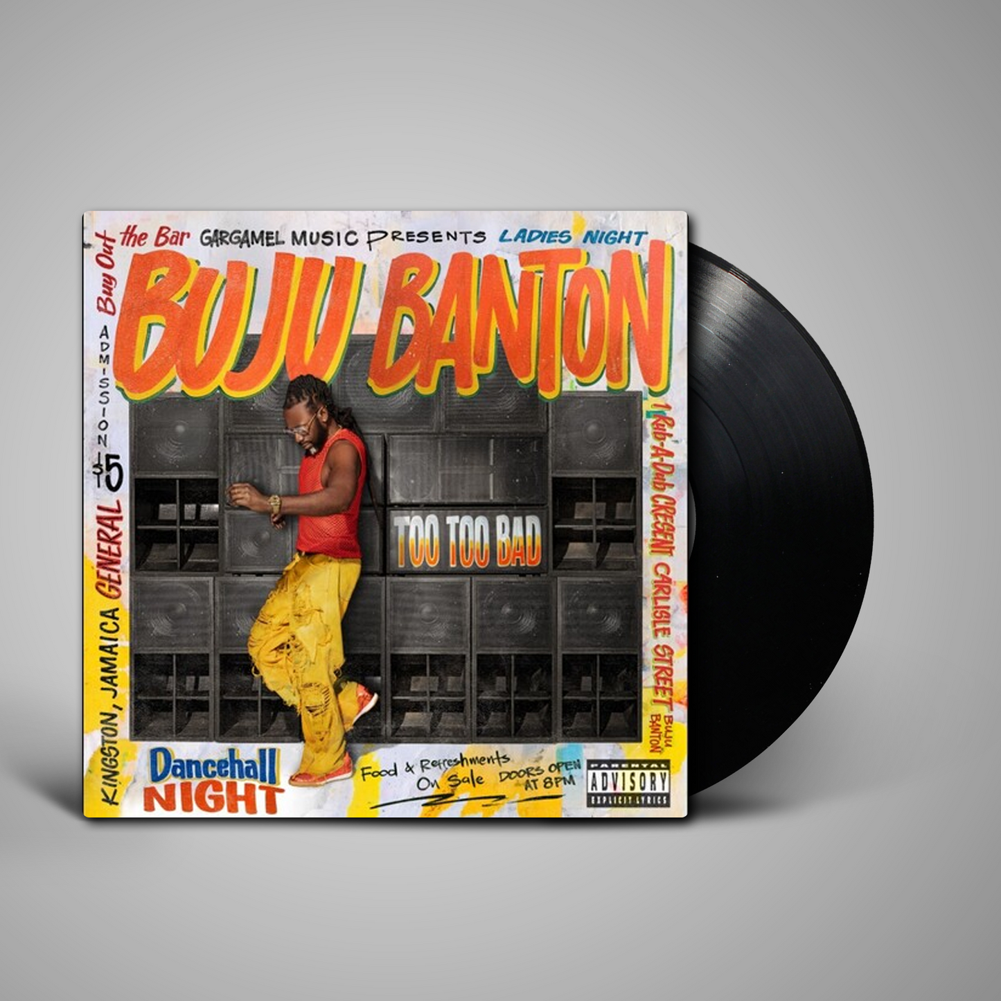 Buju Banton - Too Too Bad (Vinyl) (Pre-Order)