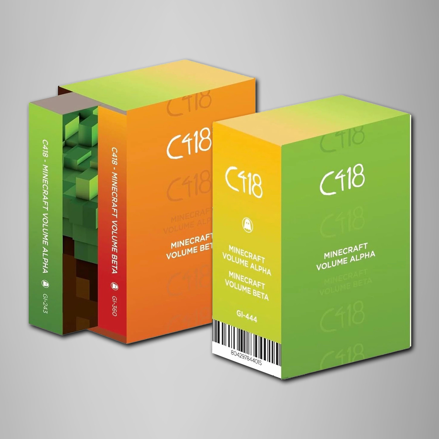 Cb4e18 Color C418 - Minecraft: Alpha + Beta (Cassette) – Resident Vinyl