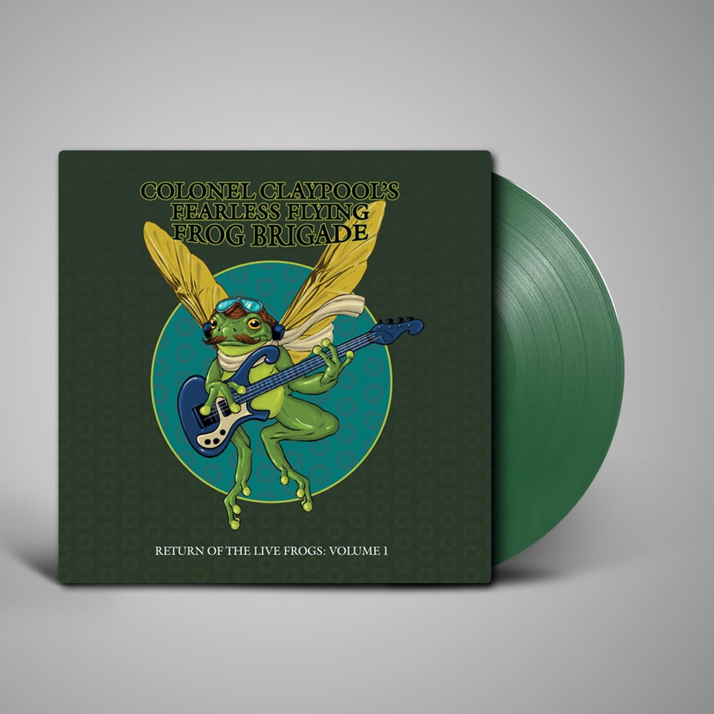 Colonel Claypool's Fearless Flying Frog Brigade - Return of the Live Frogs: Volume 1 (Green) (LP)