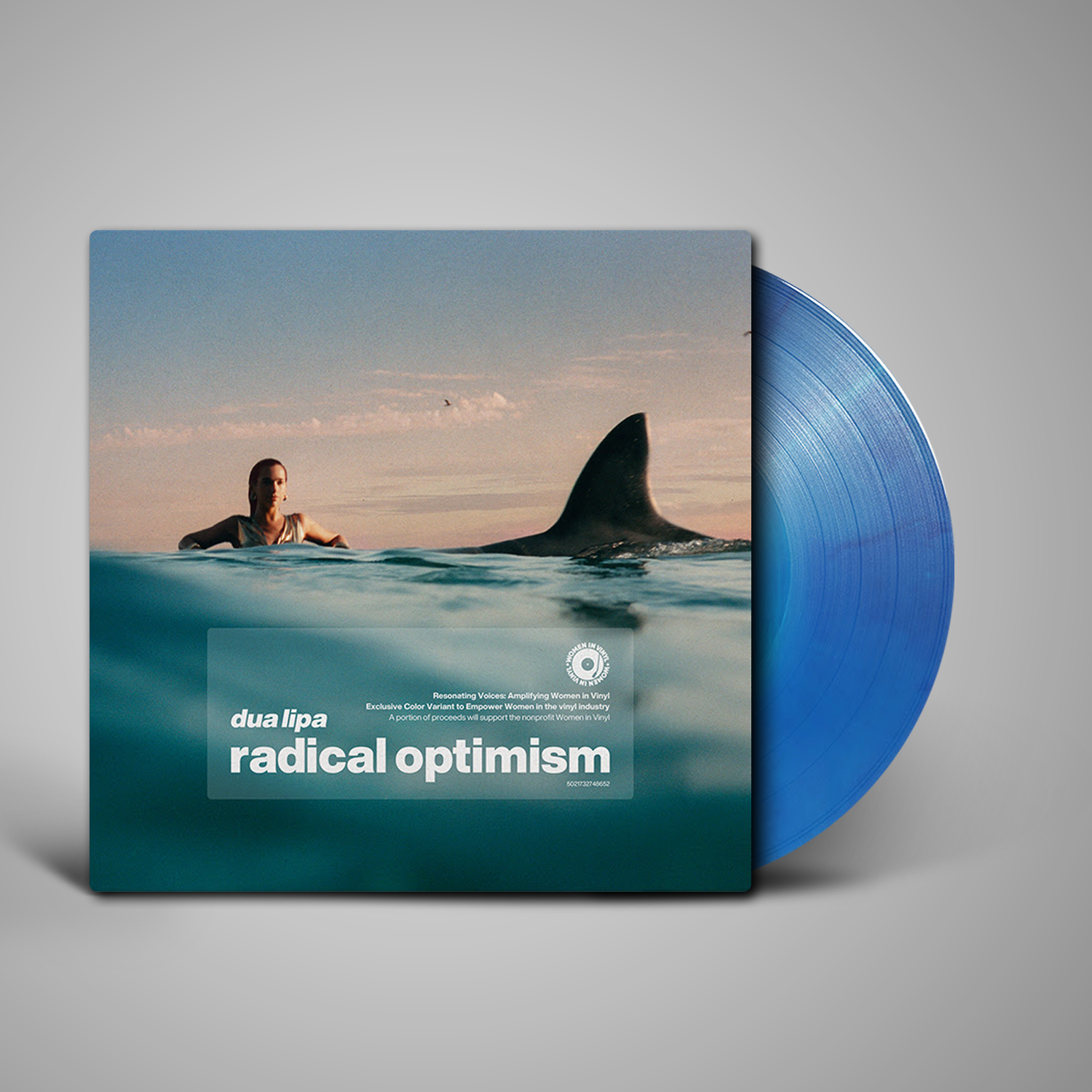 洋楽 Dua Lipa Radical Optimism alt cover lp Dua Lipa – Radical Optimism – Vinyl (Clear, Alternative Artwork