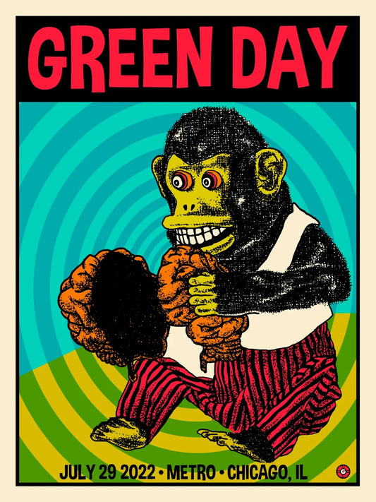 Green Day - Metro - Chicago (Poster)