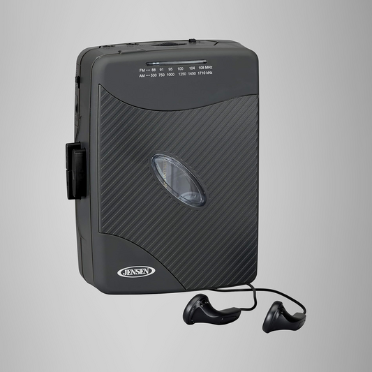 Jensen Personal Stereo Cassette Player with AM/FM Radio