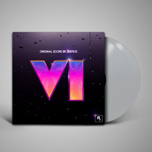 Justice - Grand Theft Auto VI: Original Score (Indie Exclusive Crystal Clear) (3LP)