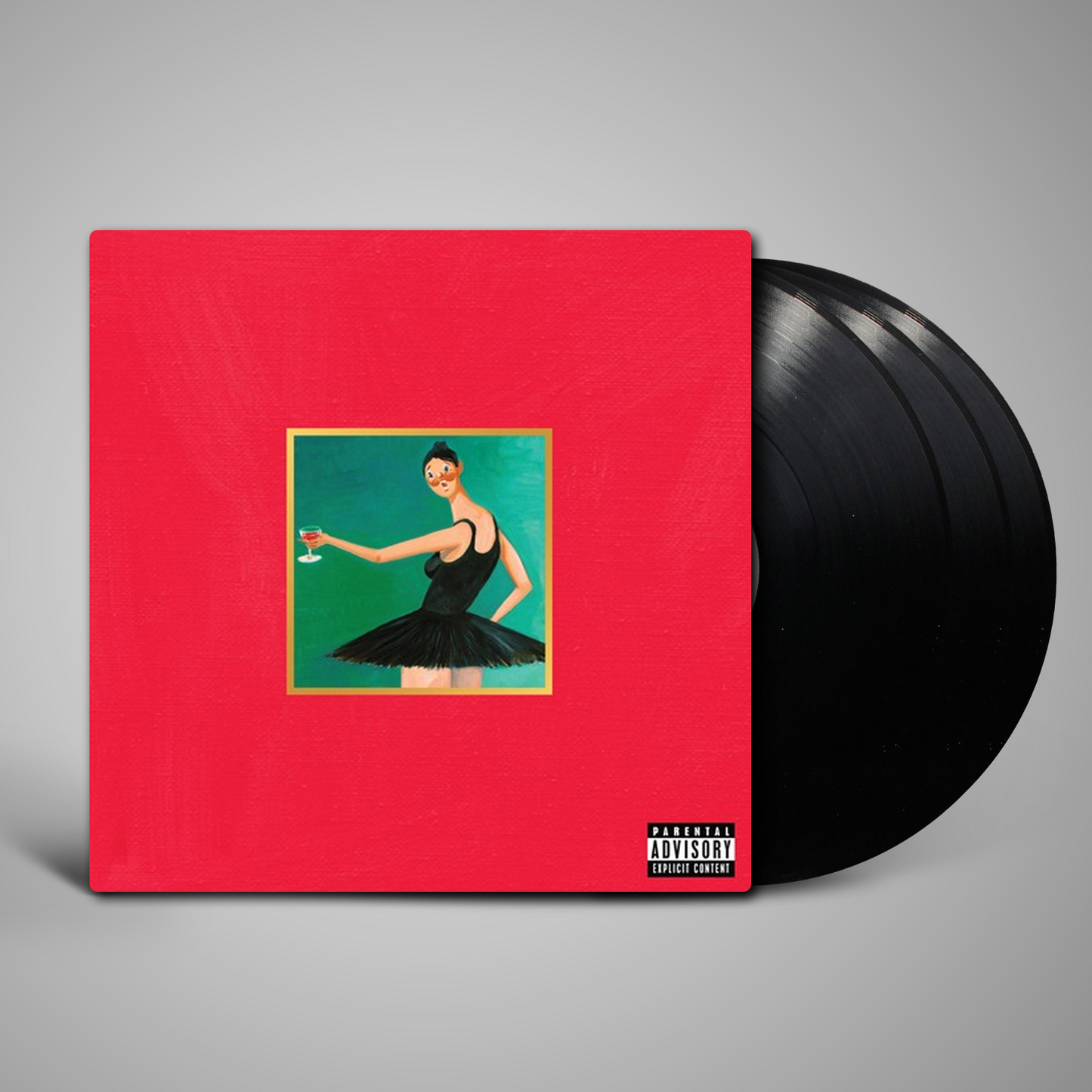 Kanye West - My Beautiful Dark Twisted Fantasy (LP)