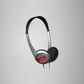 Maxell 190318 HP-200F Portable Lightweight Headphones On Ear (Black)