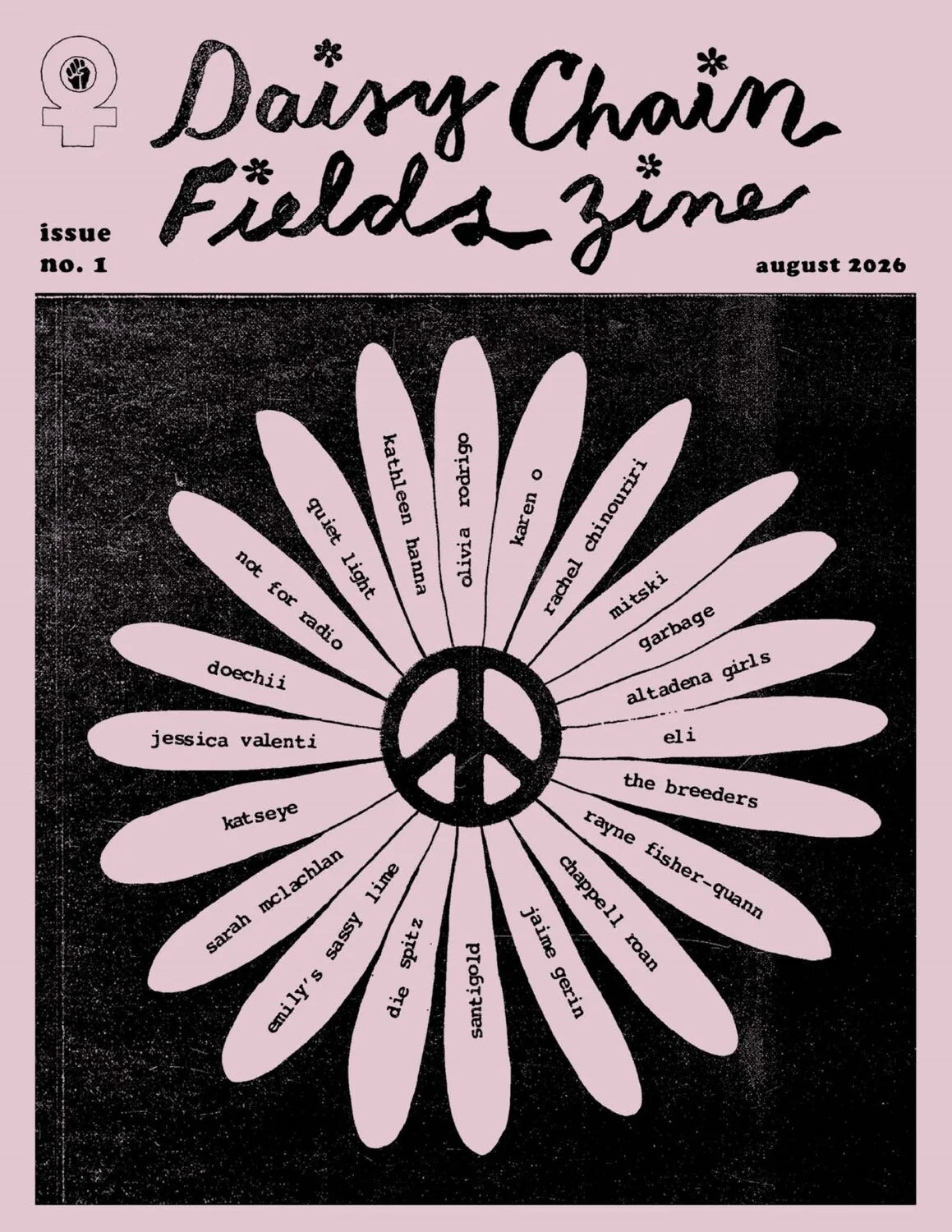 Olivia Rodrigo - Daisy Chain Fields Zine - Issue 1