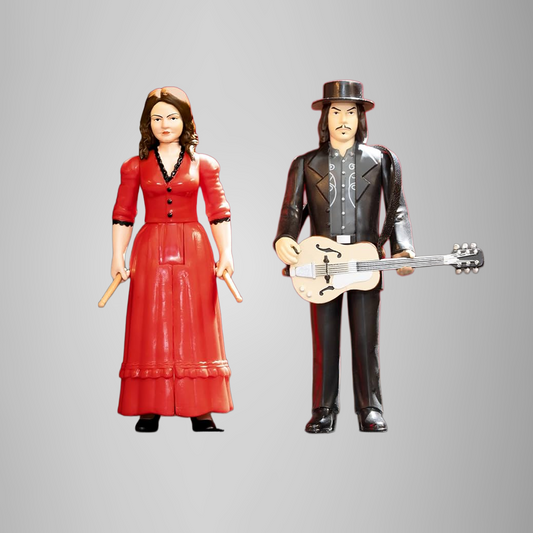 Super7 - White Stripes - ReAction Figures Wave 1 - Get Behind Me Satan (Action Figure)