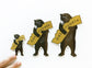I Love California Bear Vinyl Sticker