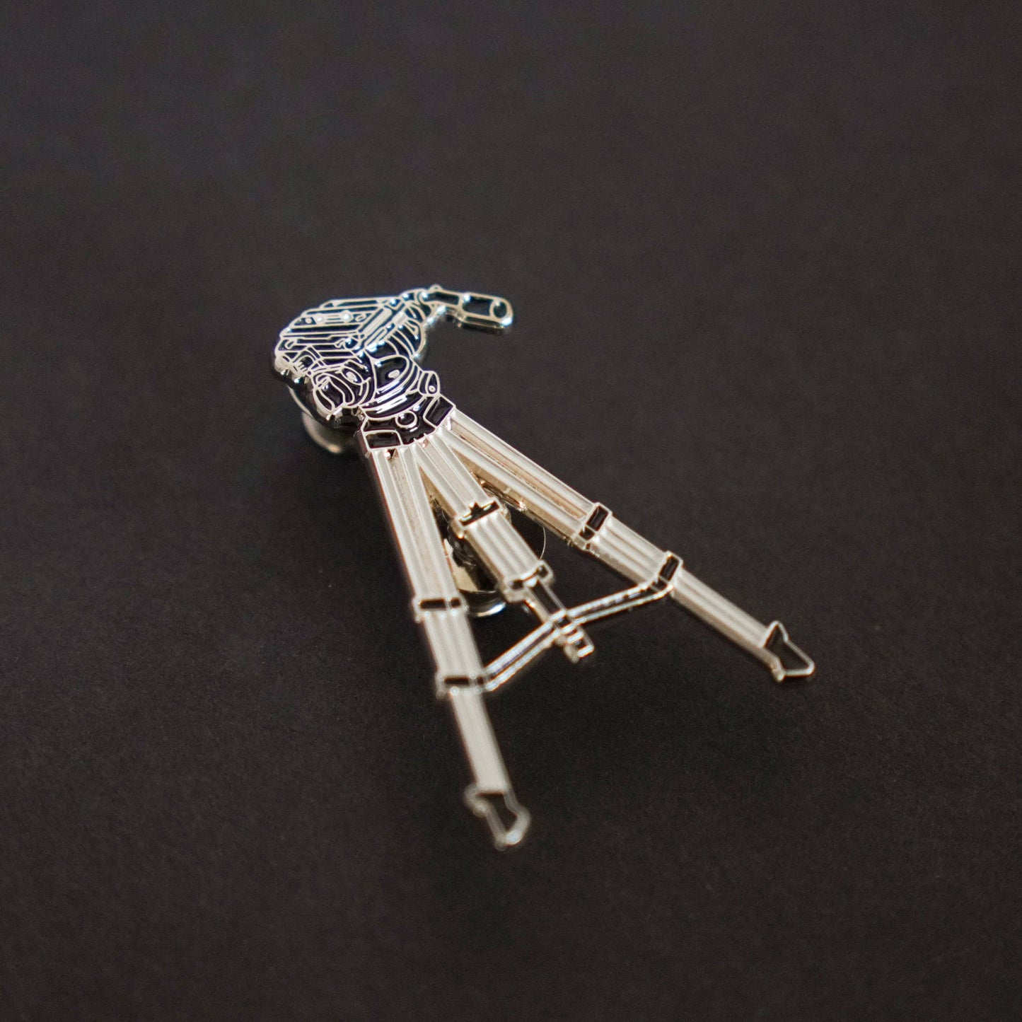 Tripod Enamel Pin