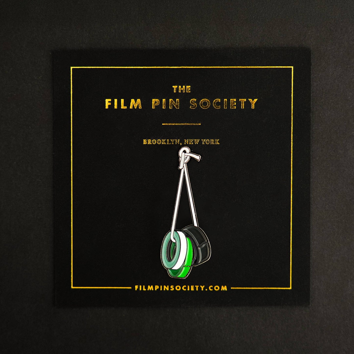 Gaff Tape Roll Enamel Pin