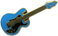 Blue Telecaster Electric Guitar - Enamel Pin