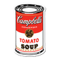 Large Campbell’s Soup Can by Andy Warhol - Die-Cut Sticker