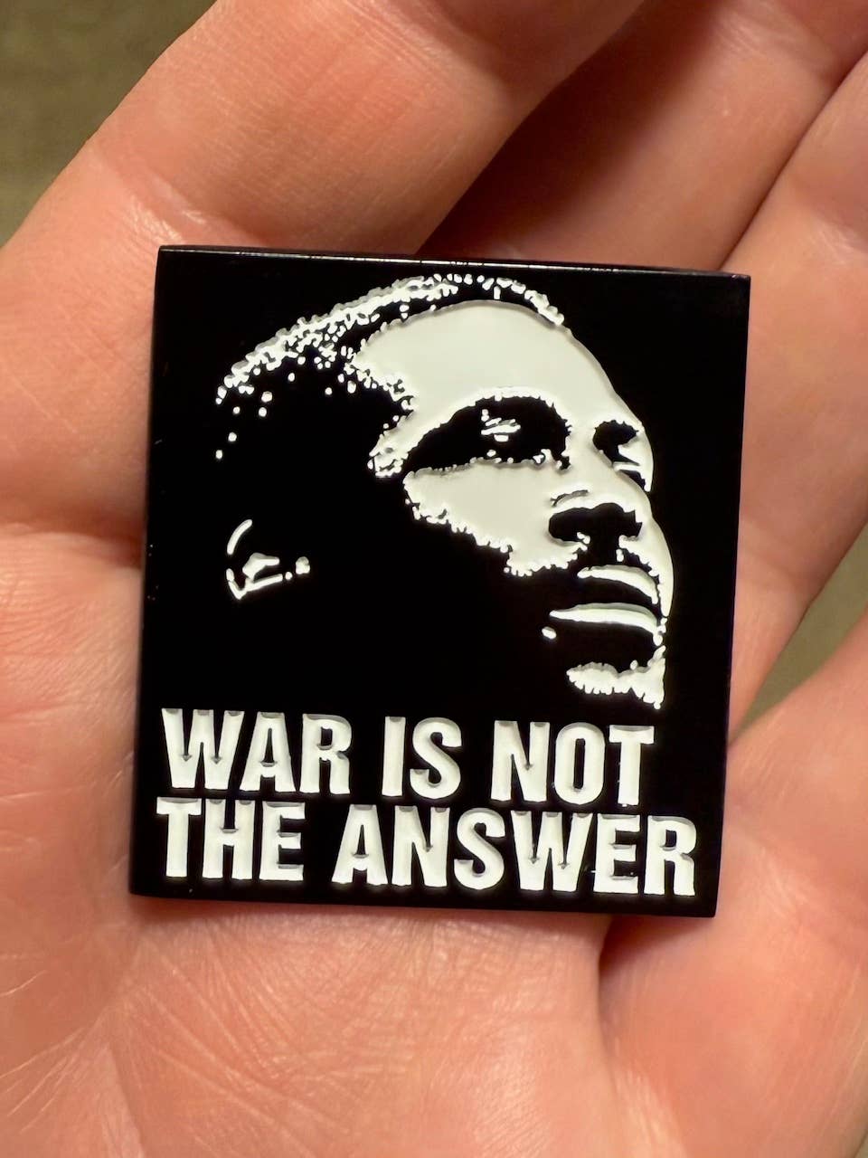 Marvin Gaye - War Is Not The Answer Pin