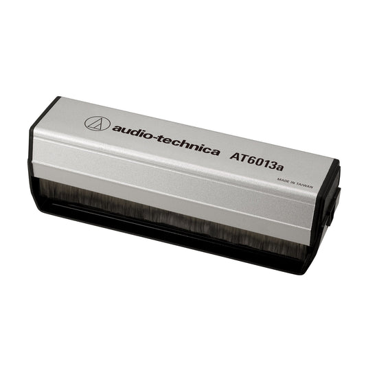 Audio Technica AT6013A Carbon Fiber Dual Action Anti-Static Record Cleaner Brush