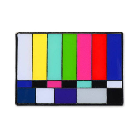 Color Bars and Tone Enamel Pin