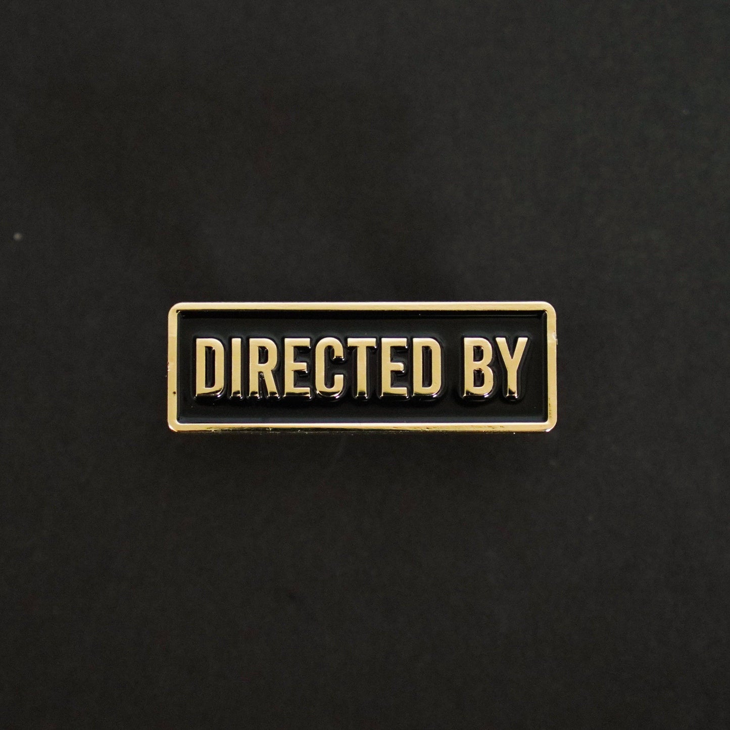 Directed by Credit Enamel Pin