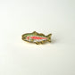 Rainbow Trout - Metallic Gold Enamel Pin